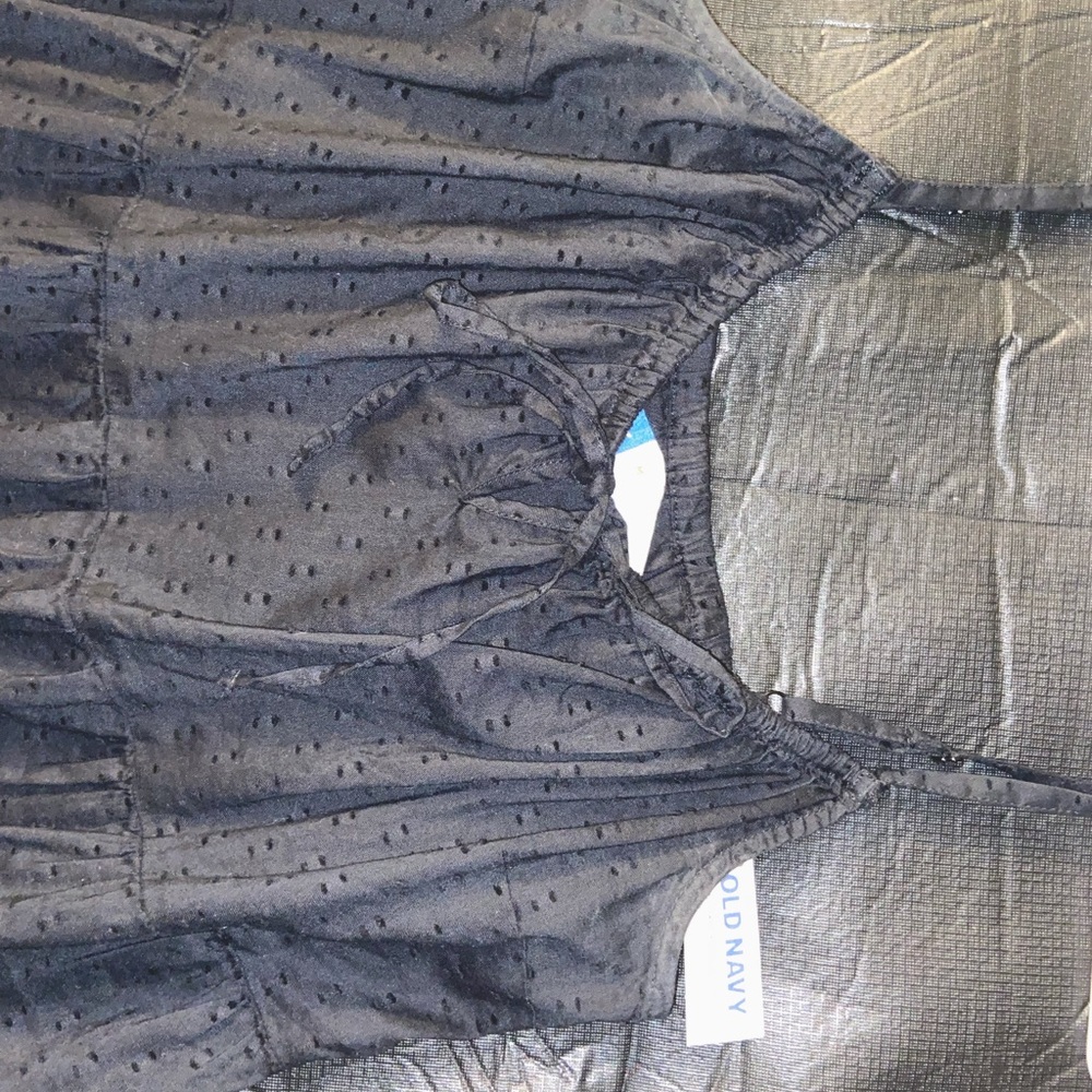 Black knee length dress